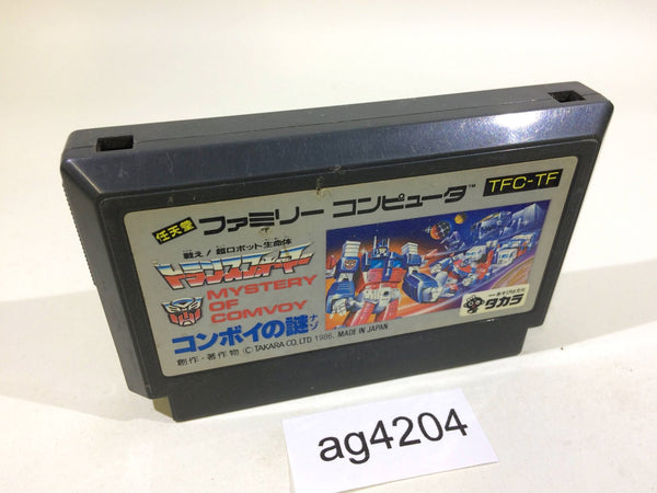 AG4204 Transformer Mystery of Comvoy NES Famicom Japan