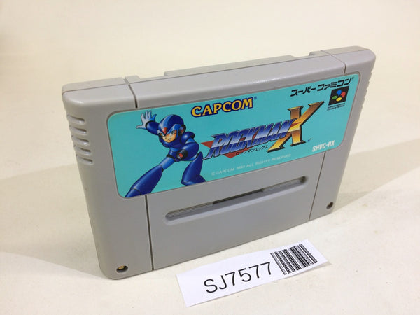 SJ7577 Rockman X Megaman SNES Super Famicom Japan