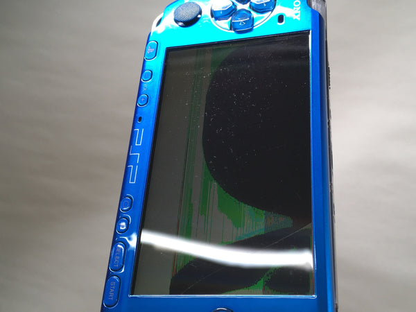 GD7178 Plz Read Item Condi PSP-3000 VIBRANT BLUE SONY PSP