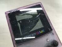 LG2505 Plz Read Item Condi GameBoy Color Clear Purple Game Boy Console Japan