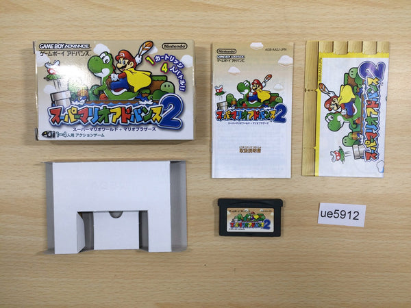 UE5912 Super Mario Advance 2 Bros. World BOXED GameBoy Advance Japan