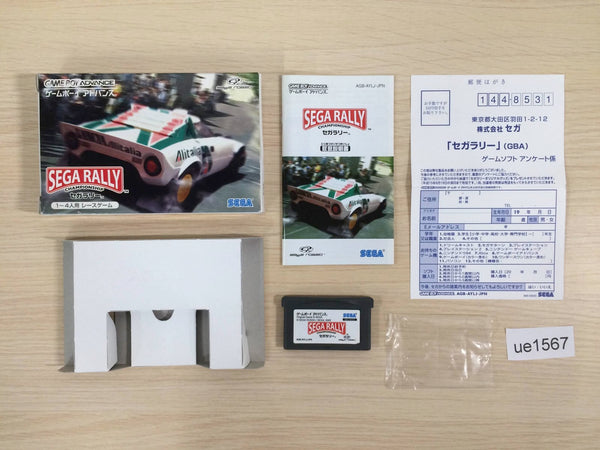 ue1567 Sega Rally Championship BOXED GameBoy Advance Japan