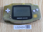 LG2424 Plz Read Item Condi GameBoy Advance Milky Blue Game Boy Console Japan