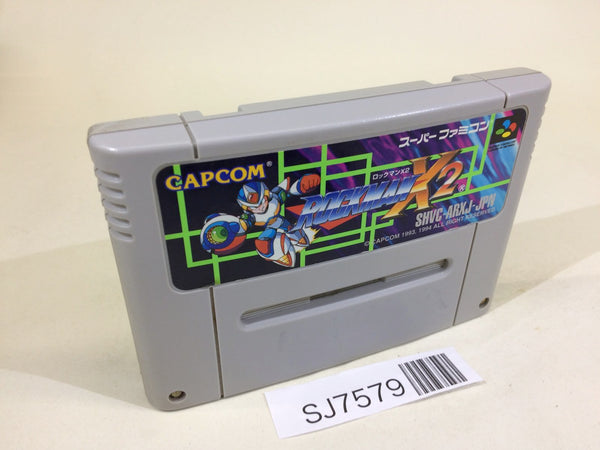 SJ7579 Rockman X2 Megaman SNES Super Famicom Japan