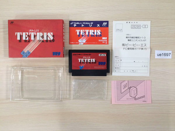 ue1697 Tetris BOXED NES Famicom Japan