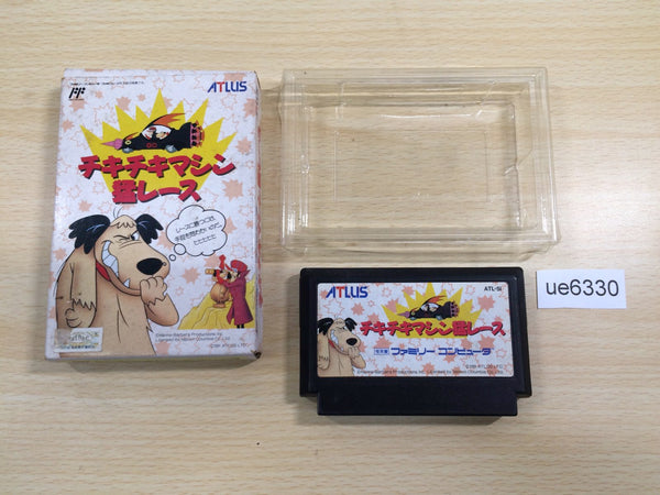 UE6330 Wacky Races Chiki Chiki Machine Mou Race BOXED NES Famicom Japan