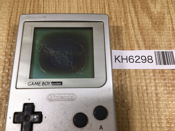 KH6298 With Defects - GameBoy Pocket Silver Game Boy Console Japan