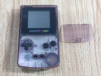 LG2506 Plz Read Item Condi GameBoy Color Clear Purple Game Boy Console Japan