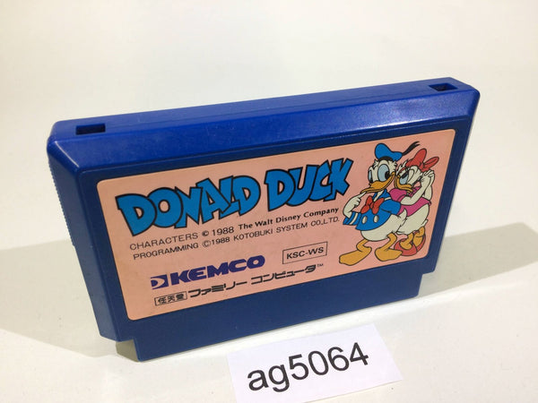 ag5064 Donald Duck NES Famicom Japan