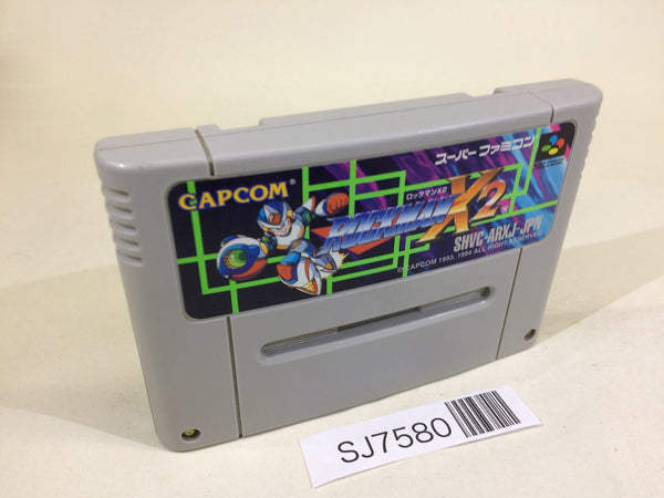 SJ7580 Rockman X2 Megaman SNES Super Famicom Japan