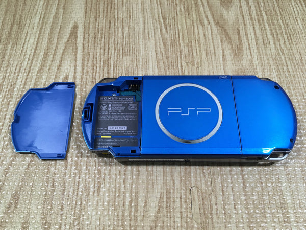 PSPー3000＋ディスク13個＋もろもろ GD7177 Plz Read Item Condi PSP-3000 VIBRANT BLUE SONY PSP