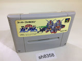 SD Kidou Senshi Gundam V Sakusen Shidou SNES Super Famicom Japan - SH8358