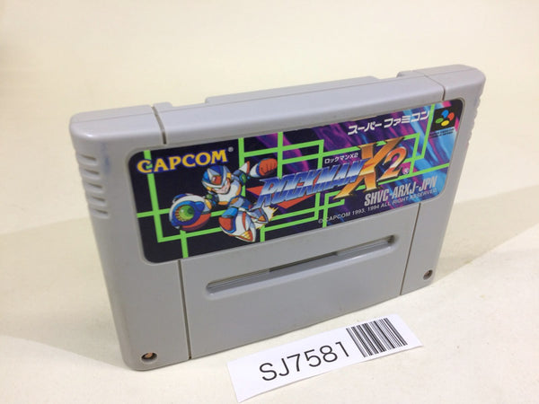 SJ7581 Rockman X2 Megaman SNES Super Famicom Japan