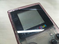 LG2506 Plz Read Item Condi GameBoy Color Clear Purple Game Boy Console Japan