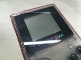 LG2506 Plz Read Item Condi GameBoy Color Clear Purple Game Boy Console Japan