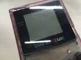 LG2506 Plz Read Item Condi GameBoy Color Clear Purple Game Boy Console Japan