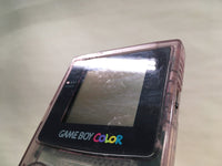 LG2506 Plz Read Item Condi GameBoy Color Clear Purple Game Boy Console Japan
