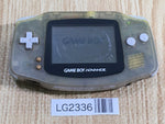 LG2336 Plz Read Item Condi GameBoy Advance Milky Blue Game Boy Console Japan