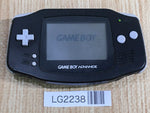 LG2238 With Defects - GameBoy Advance Black Game Boy Console Japan