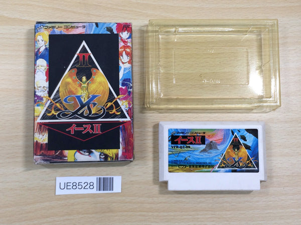 UE8528 Ys 2 BOXED NES Famicom Japan