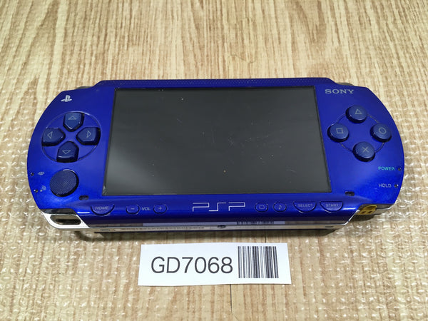 GD7068 Not Working PSP-1000 METALLIC BLUE SONY PSP Console Japan