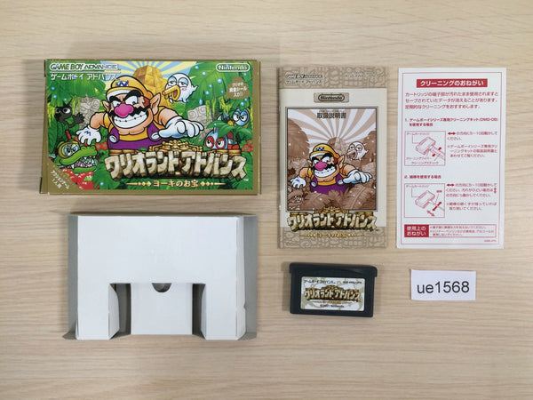 ue1568 Wario Land Advance Mario BOXED GameBoy Advance Japan