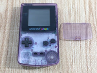 LG2507 Plz Read Item Condi GameBoy Color Clear Purple Game Boy Console Japan