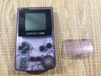 KH6299 Plz Read Item Condi GameBoy Color Clear Purple Game Boy Console Japan
