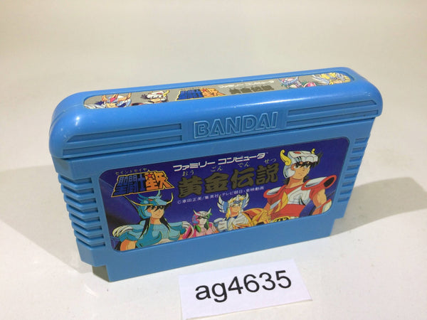ag4635 Saint Seiya Ougon Densetsu NES Famicom Japan