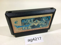 AG4217 Dragon Quest III 3 NES Famicom Japan