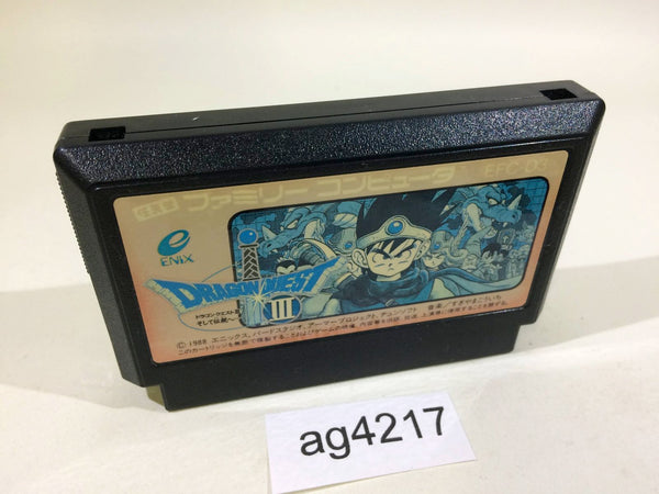 AG4217 Dragon Quest III 3 NES Famicom Japan