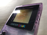KH6299 Plz Read Item Condi GameBoy Color Clear Purple Game Boy Console Japan