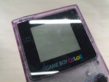 LG2507 Plz Read Item Condi GameBoy Color Clear Purple Game Boy Console Japan