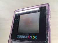 LG2507 Plz Read Item Condi GameBoy Color Clear Purple Game Boy Console Japan