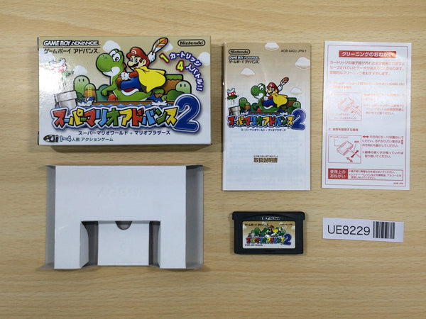 UE8229 Super Mario Advance 2 Bros. World BOXED GameBoy Advance Japan