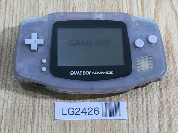 LG2426 Plz Read Item Condi GameBoy Advance Milky Blue Game Boy Console Japan
