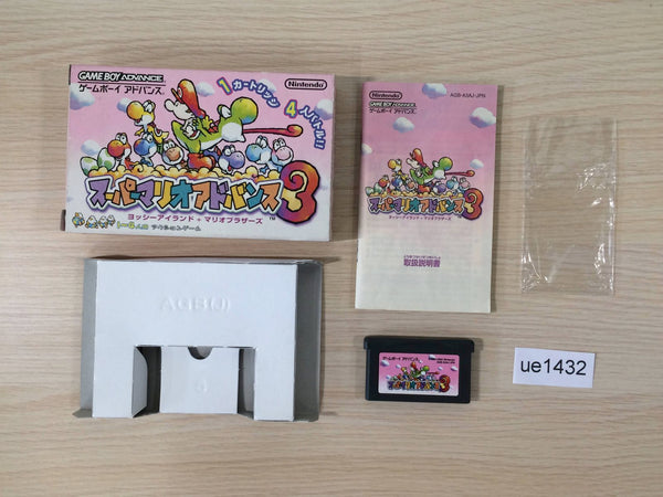 ue1432 Super Mario Advance 3 Yoshi's Island BOXED GameBoy Advance Japan