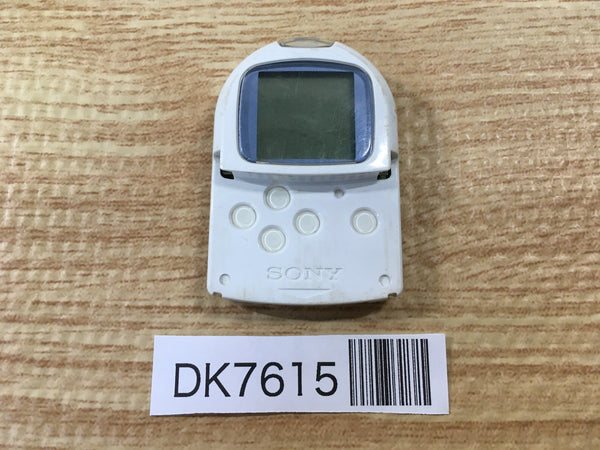 DK7615 Tested Working - Pocket Station White Console PS1 PS2 Japan
