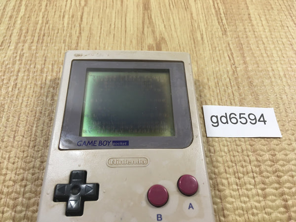 GD6594 With Defects - GameBoy Pocket Gray Grey Game Boy Console Japan