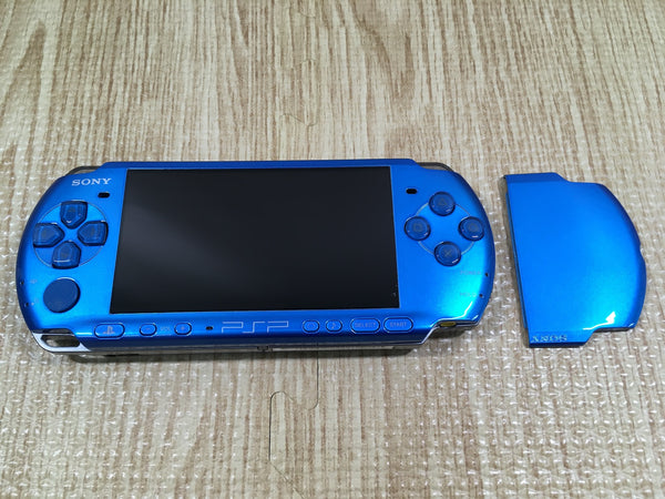 GD7181 No Battery PSP-3000 VIBRANT BLUE SONY PSP Console