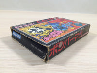 UE4833 Bomberman BOXED NES Famicom Japan