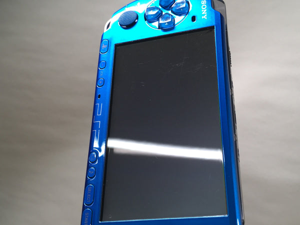 GD7181 No Battery PSP-3000 VIBRANT BLUE SONY PSP Console