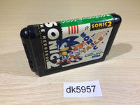 DK5957 Sonic The Hedgehog 2 Mega Drive Genesis Japan