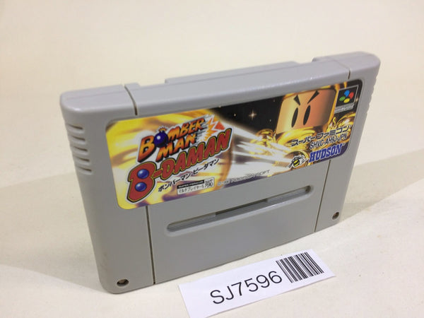 SJ7596 Bomberman BDaman SNES Super Famicom Japan