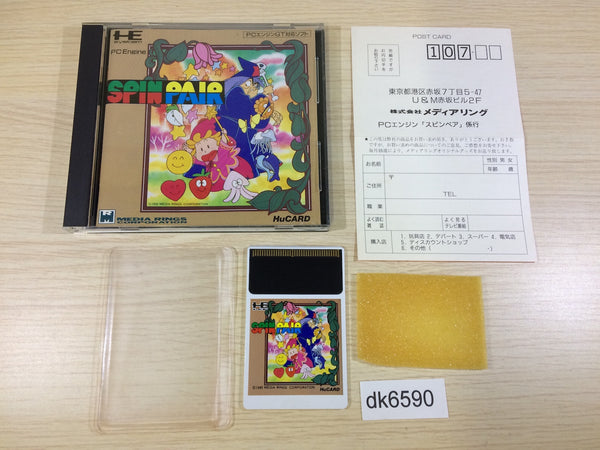 DK6590 Spin Pair BOXED PC Engine Japan