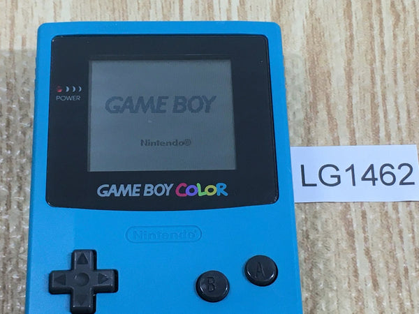 LG1462 Tested Working - GameBoy Color Blue Game Boy Console Japan