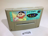 Crayon Shinchan Arashi wo Yobu Enji SNES Super Famicom Japan - SI1028