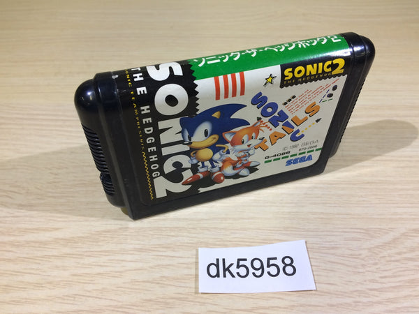 DK5958 Sonic The Hedgehog 2 Mega Drive Genesis Japan