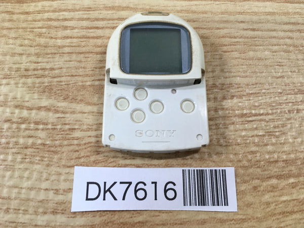 DK7616 Tested Working - Pocket Station White Console PS1 PS2 Japan