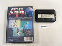 DK4961 After Burner II BOXED Mega Drive Genesis Japan